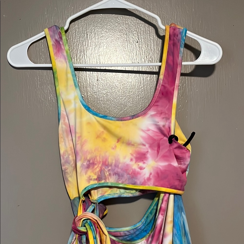 Colorful Tie-Dye Kids One Piece
